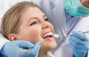 Dental hygiene check up